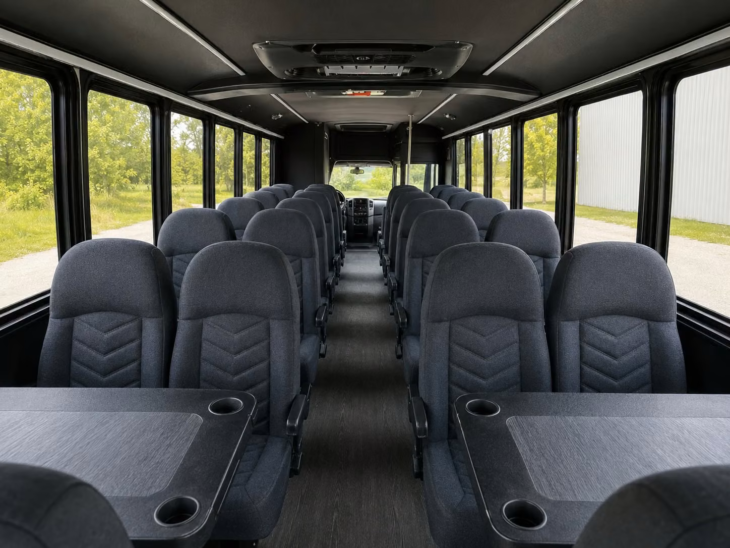 20 passenger minibus inside
