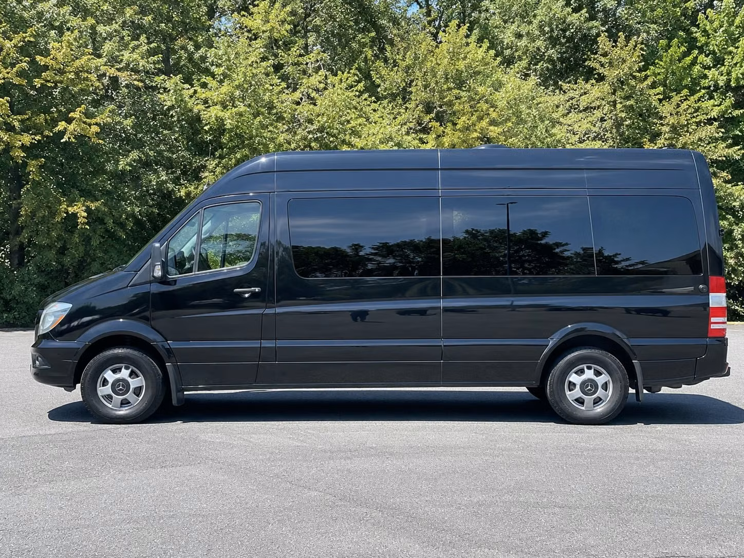 sprinter van with driver
