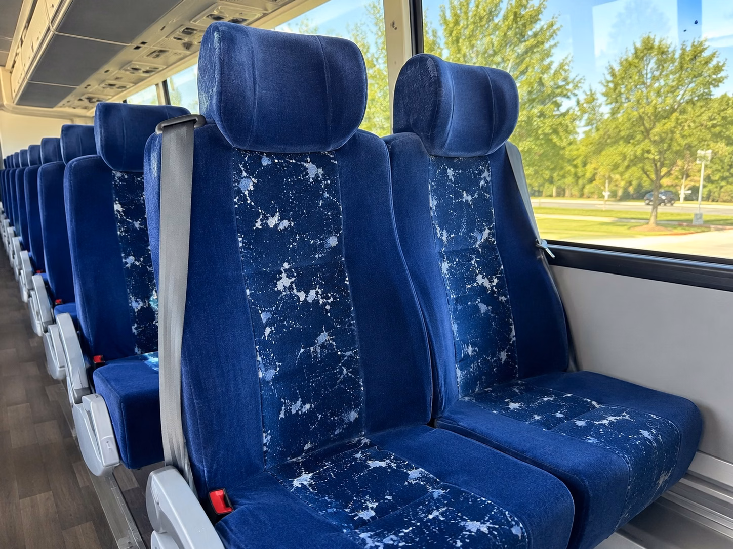 vineland charter bus interior